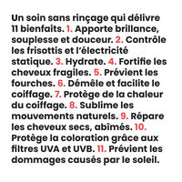 Rituel nourrissant cheveux secs