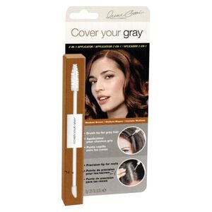 Mascara cheveux applicateur 2 en 1 marron,  Mascara cheveux applicateur 2 en 1 marron