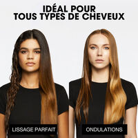 Lisseur s&eacute;chant Duet Style blanc