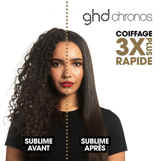 Duo lisseur Chronos et Bodyguard cheveux colorés