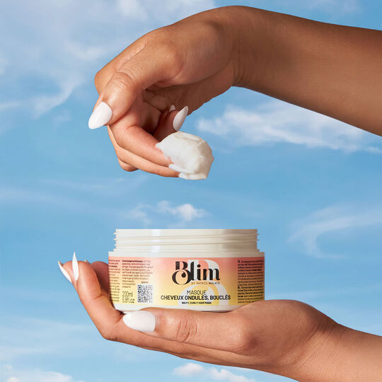 Masque cheveux ondul&eacute;s, boucl&eacute;s Blim 200 ml