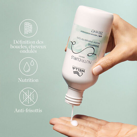 Shampooing micellaire pour cheveux boucl&eacute;s Nutricurls
