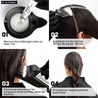 Coloration cr&egrave;me de beaut&eacute; Majirel 9.11 blond tr&egrave;s clair cendr&eacute; profond
