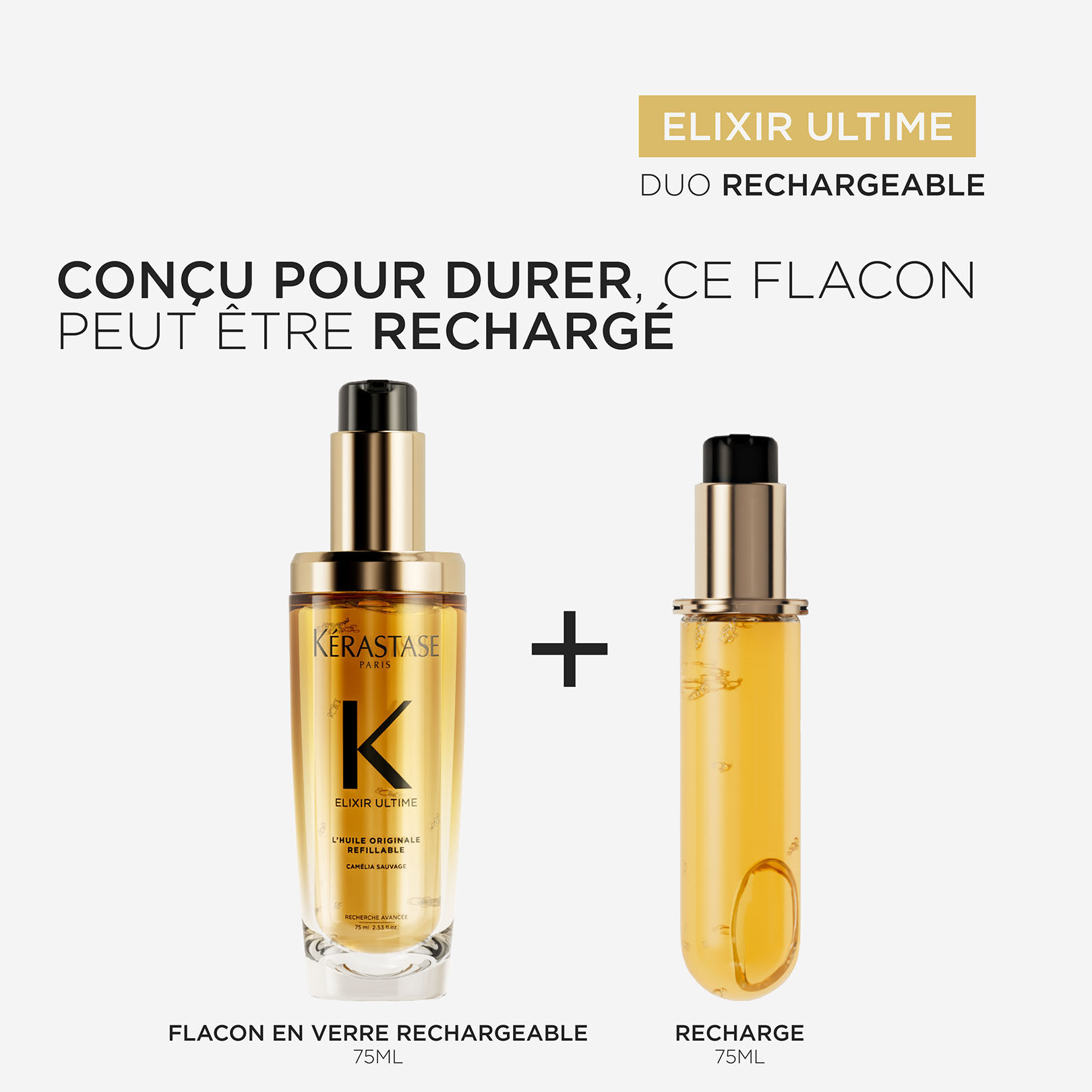 Huile originale Elixir Ultime 75 ml | laboutiqueducoiffeur.com