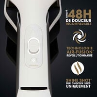 Lisseur s&eacute;chant Duet Style blanc