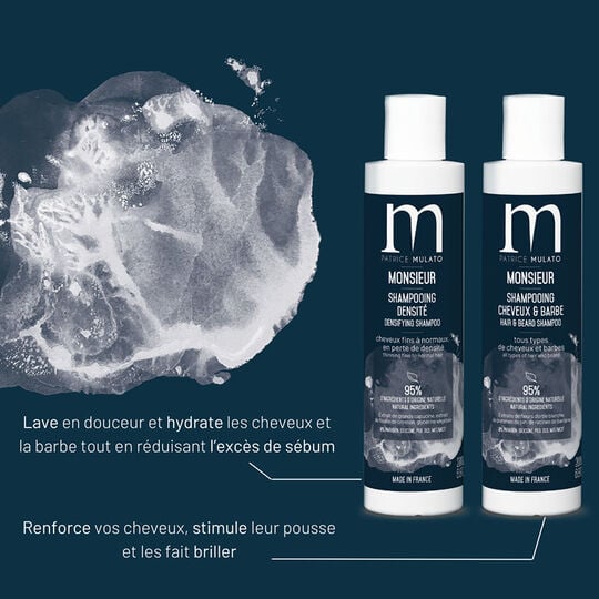 Shampooing densité Monsieur
