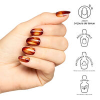 Faux ongles xpress/on burn after glazing
