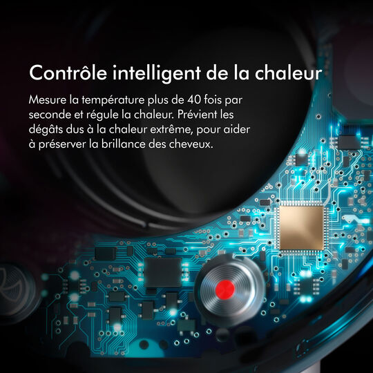 S&egrave;che-cheveux Supersonic cheveux raides &agrave; ondul&eacute;s