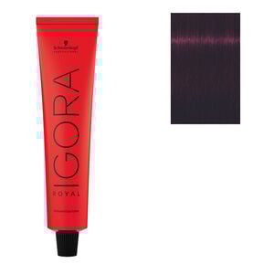 Coloration permanente Igora Royal 4-99 châtain violet extra,  Coloration permanente Igora Royal 4-99 châtain violet extra