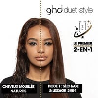 Lisseur s&eacute;chant Duet Style blanc