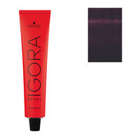 Coloration permanente Igora Royal 5-99 ch&acirc;tain clair violet extra