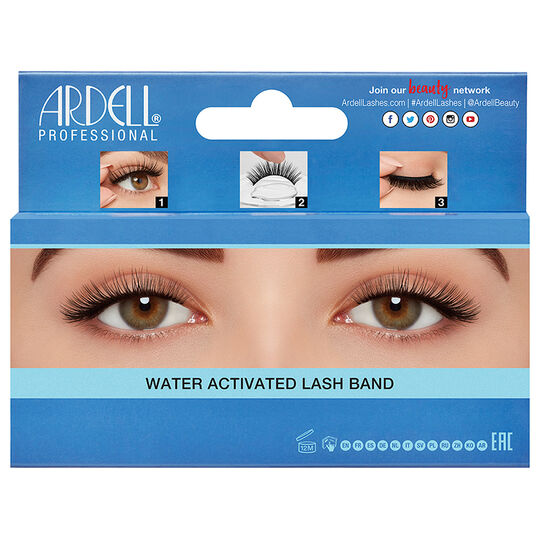 Faux cils Aqua Lashes adh&eacute;sif &agrave; activer avec de l'eau 340