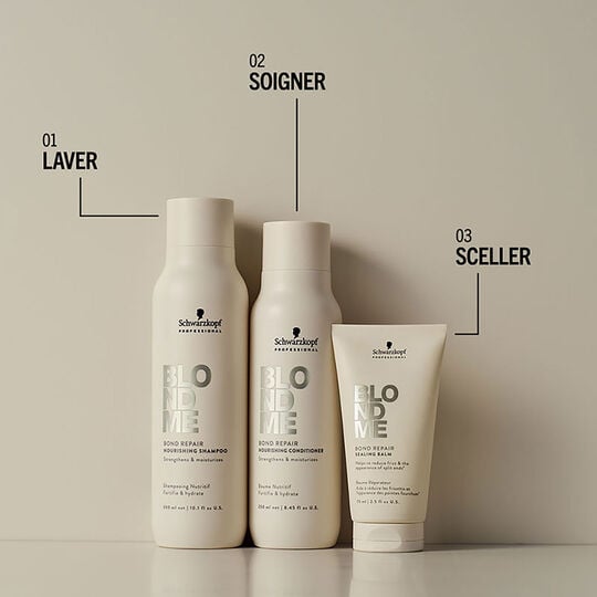 Rituel nutritif et protecteur Blondme Bond Repair