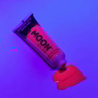 Gel coloré néon Moon Glow rouge,  Gel coloré néon Moon Glow rouge