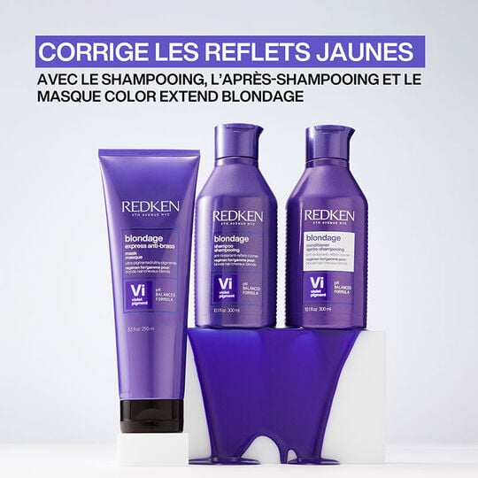 Shampooing neutralisant pour cheveux blonds Color Extend Blondage