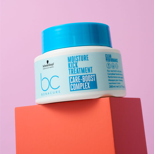 Masque pour cheveux normaux à secs BC Moisture Kick