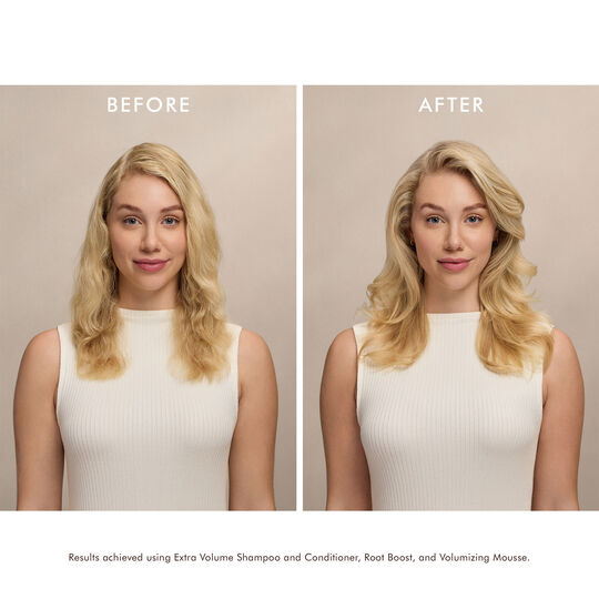 Shampooing extra volume
