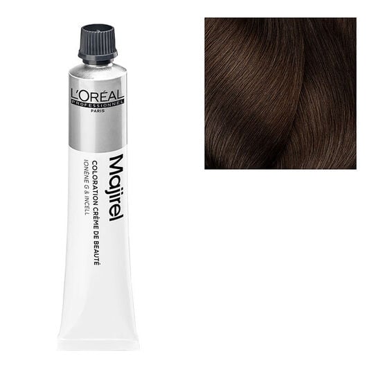 Coloration permanente Majirel 5.35 ch&acirc;tain clair dor&eacute; acajou
