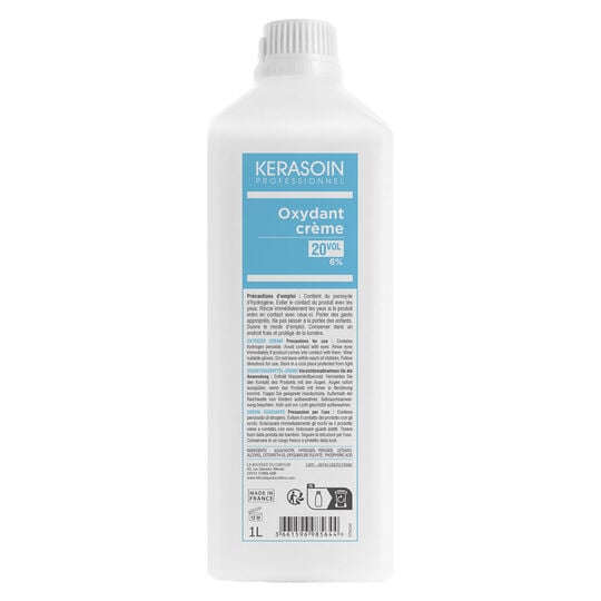 Oxydant crème 20 volumes 6% 1000ml,  Oxydant crème 20 volumes 6% 1000ml