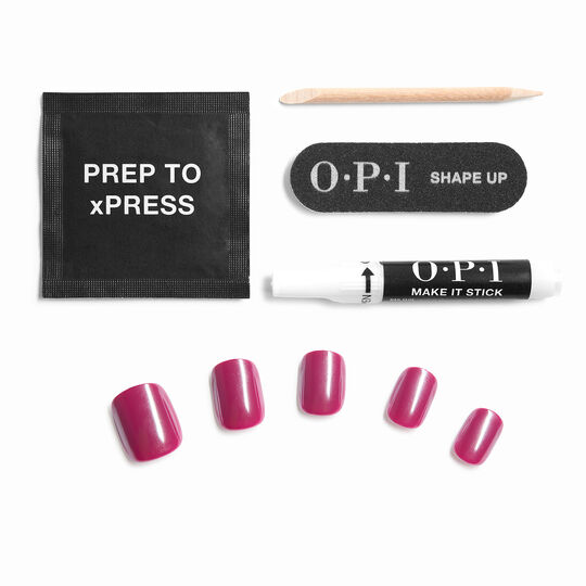 Faux ongles xpress/on cranberry cosmo