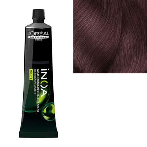 Coloration sans ammoniaque Inoa 5.26 châtain clair irisé rouge,  Coloration sans ammoniaque Inoa 5.26 châtain clair irisé rouge