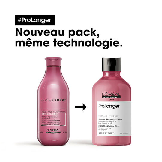 Shampooing rénovateur pour cheveux longs Pro Longer 300 ml
