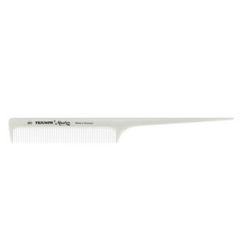 Peigne a queue T260 Blanc