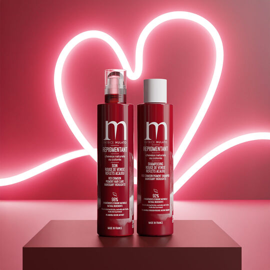 Rituel repigmentant shampooing + soin rouge de Venise