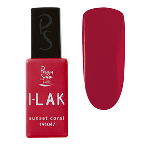 Vernis semi-permanent I-LAK sunset coral