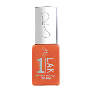 1-LAK vernis semi-permanent 3 en 1 Tropical Orange
