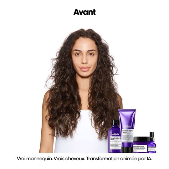 Masque disciplinant Keratin Alpha Sleek 250 ml