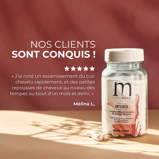 Compl&eacute;ment alimentaire anti-chute cure 3 mois