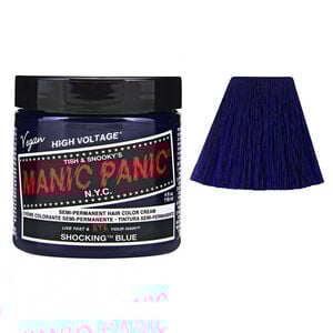 Coloration semi-permanente Manic Panic shocking blue,  Coloration semi-permanente Manic Panic shocking blue