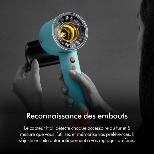 Sèche-cheveux Supersonic Nural cheveux raides à ondulés