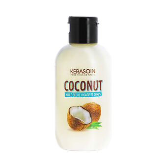 Huile sèche cheveux visage et corps Coconut 100ml