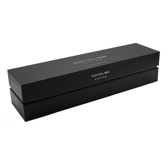 Lisseur C-Style digital black soft touch