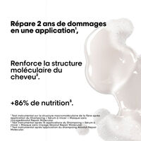 Shampooing réparateur Absolut Repair Molecular recharge 500ml,  Shampooing réparateur Absolut Repair Molecular recharge 500ml