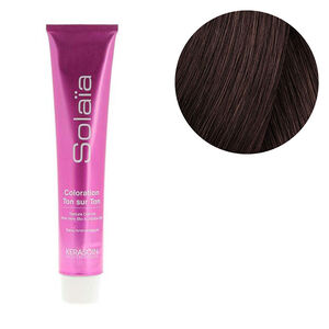 Coloration ton sur ton Sola&iuml;a 6.8 blond fonc&eacute; mocca