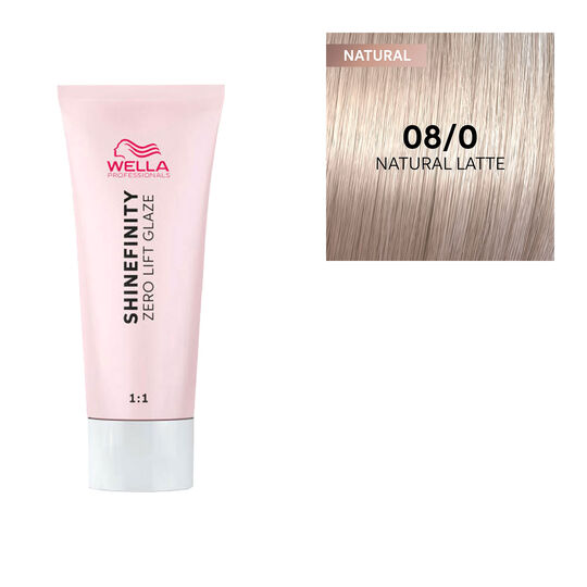 Coloration gloss Shinefinity 08/0 natural latte