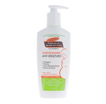 Lotion de massage anti-vergetures au beurre de cacao