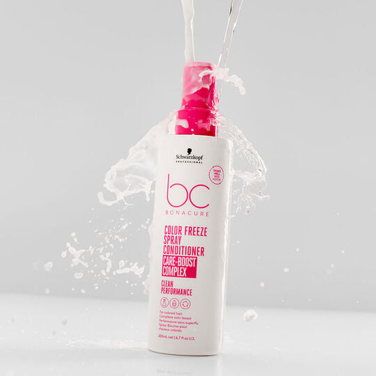Spray baume cheveux color&eacute;s BC Color Freeze 400 ml