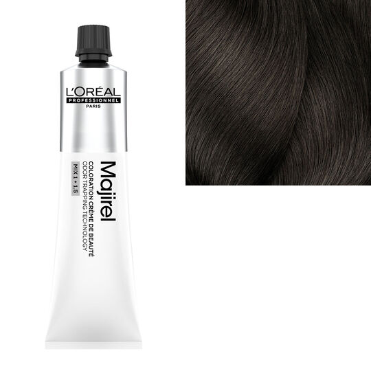 Coloration crème de beauté Majirel 4.3 châtain doré fondamentale