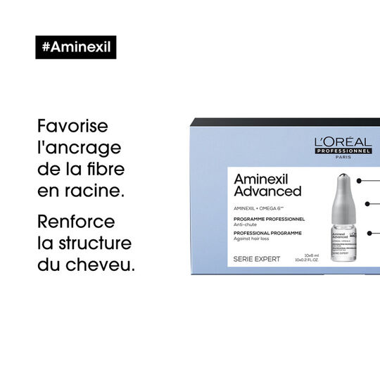 Traitement anti-chute Aminexil 10x6ML