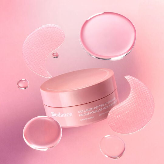 Patchs pour les yeux aux peptides de collag&egrave;ne