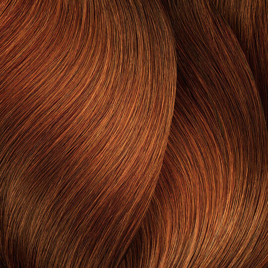 Coloration sans ammoniaque Inoa 7.43 blond cuivr&eacute; dor&eacute;
