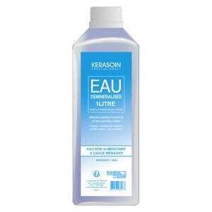 Eau d&eacute;min&eacute;ralis&eacute;e
