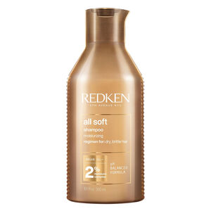 Shampooing hydratant pour cheveux secs et sensibilis&eacute;s All Soft 300 ml