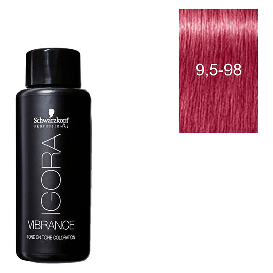 Coloration demi-permanente Igora Vibrance 9,5-98