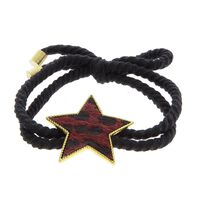 Elastique étoile léopard