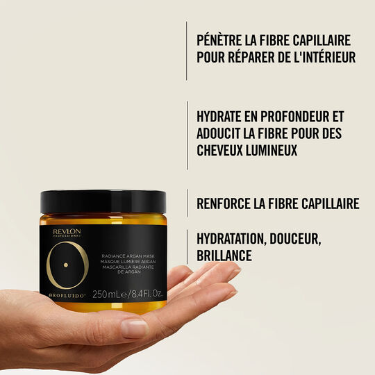 Masque lumi&egrave;re argan Orofluido